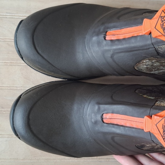 Muck Boot Men's Mossy Oak Breakup Country Apex Mid Zip Ankle Waterproof Boots - Picture 4 of 14